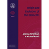 Origin and Evolution of the Elements