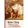 Before I Sleep: A Memoir of Travel and Reconciliation