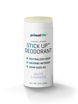 Deodorant 3 oz Stick Up (3 Month) by Primal Life Organic II LLC