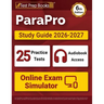 ParaPro Study Guide 2026-2027: 25 Practice Tests + ParaProfessional Test Prep + Online Exam Simulator [6th Edition]