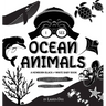 I See Ocean Animals: A Newborn Black & White Baby Book (High-Contrast Design & Patterns) (Whale, Dolphin, Shark, Turtle, Seal, Octopus, Stingray, Jell