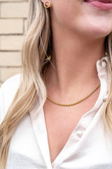 Luxe Gold Rope Chain - 16" by Spiffy & Splendid