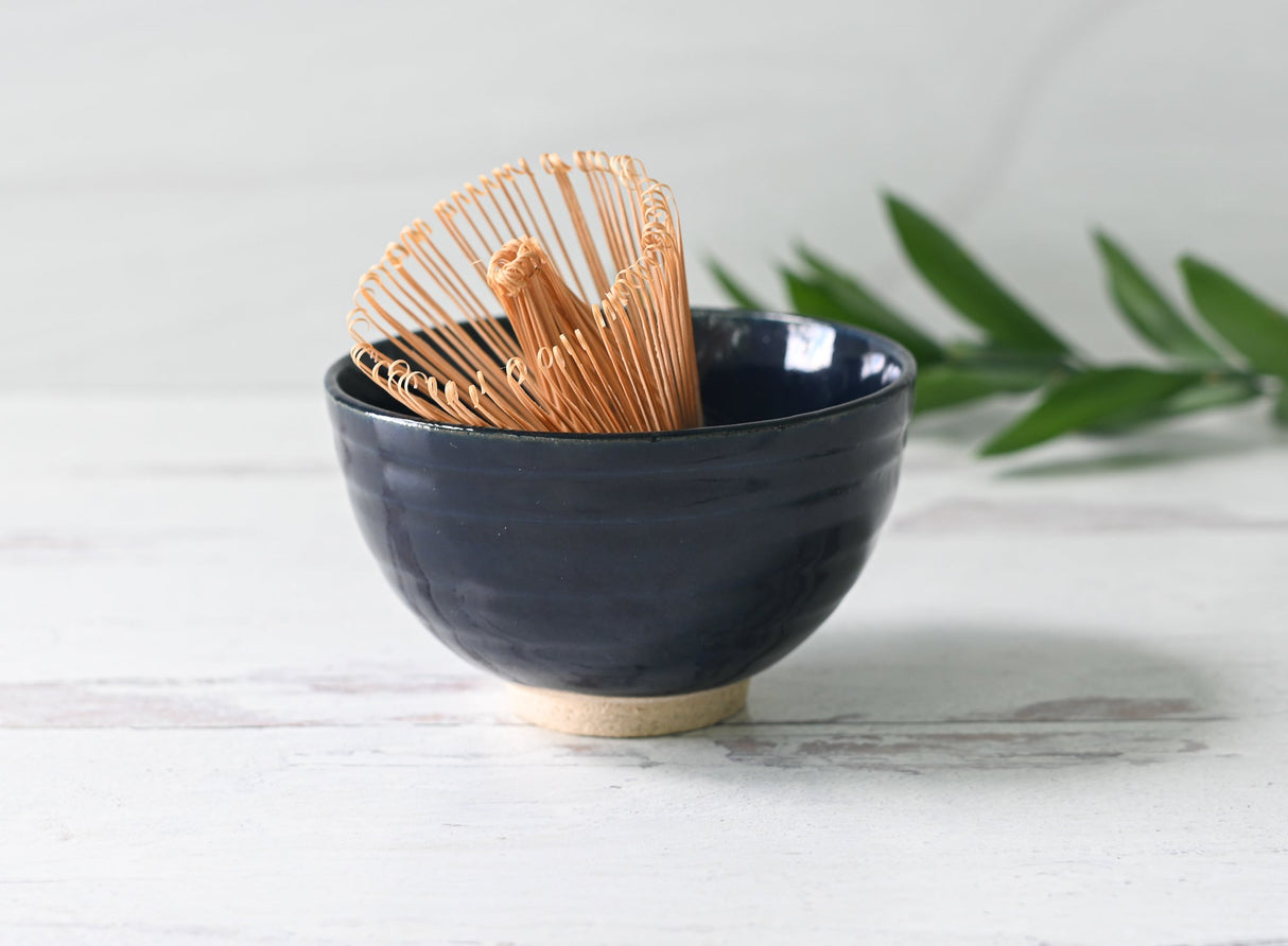 Dark Navy Blue Matcha Set by Aprika Life