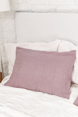 Linen pillowcase in Dusty Rose by AmourLinen