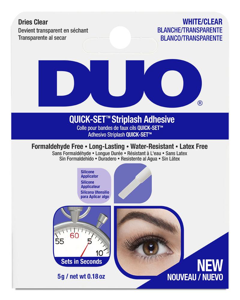 DUO Quick-Set Striplash Adhesive - Clear