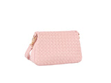 Woven flap over clutch by hfstylish