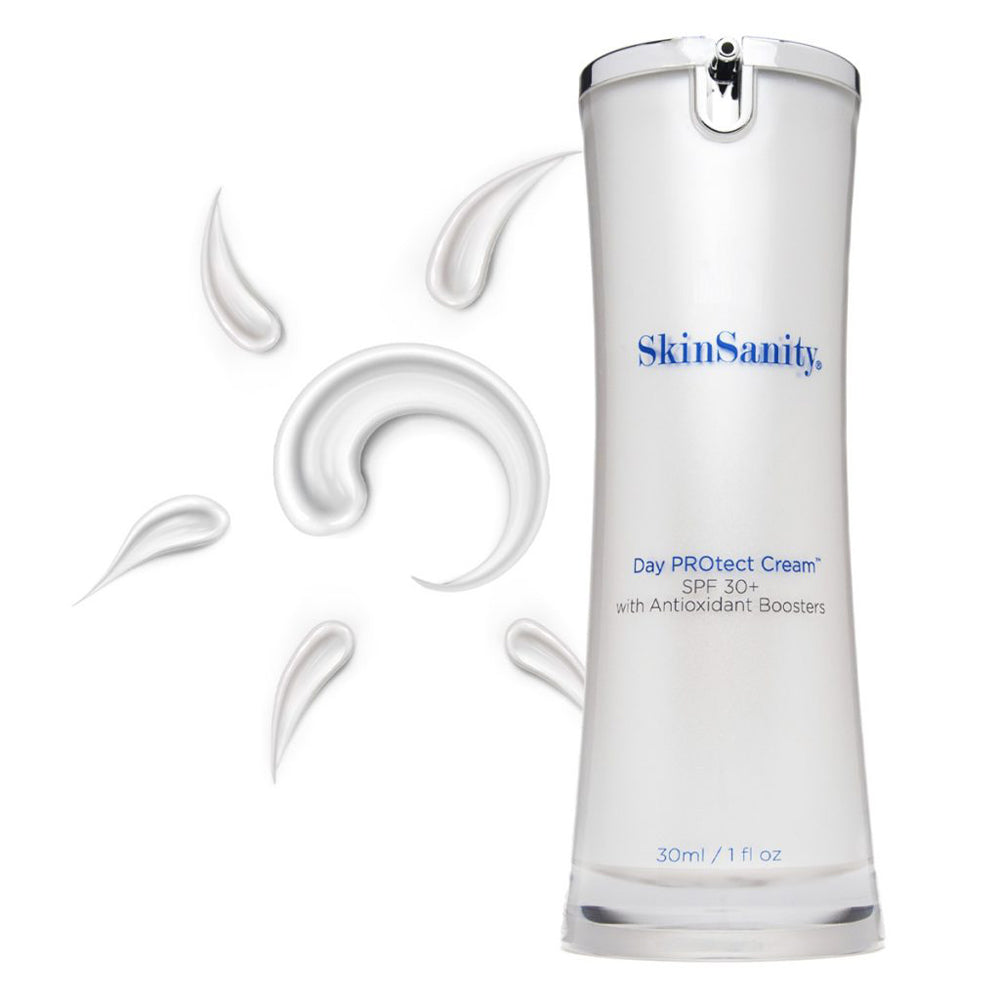 SkinSanity® Day PROtect Cream - Antioxidant Moisturizer with SPF 30 1 oz by Best Clean Beauty