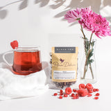 Wonder-Full Pomegranate Decaf Black Tea by Plum Deluxe Tea