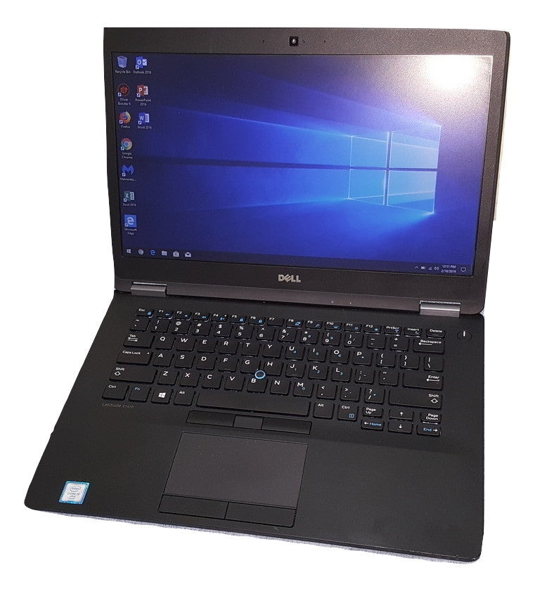 Dell Latitude e7470 14" Laptop- 6th Gen 2.4GHz Intel Core i5, 8GB-16GB RAM, Solid State Drive, Win 10 by Computers 4 Less