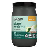 Organic Detox With Me Herbal Tea, Caffeine Free, in Pyramid Tea Bags by Paromi Tea