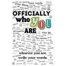 OFFICIALLY Who You Are Journal