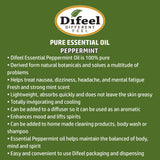 Difeel 100% Pure Essential Oil - Peppermint Oil 1 oz. by difeel - find your natural beauty