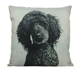 Dog | Black Poodle | Throw Pillow | Dogs | Home Decor | Custom Dog Pillow | Dog Mom | Large Dog |   Dog Mom Gift | Dog Lover Gift by UniikPillows