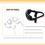 Dog Sunglasses/Goggles, Pet Glasses with Adjustable Strap for Medium or Large Dogs _mkpt44 by Js House