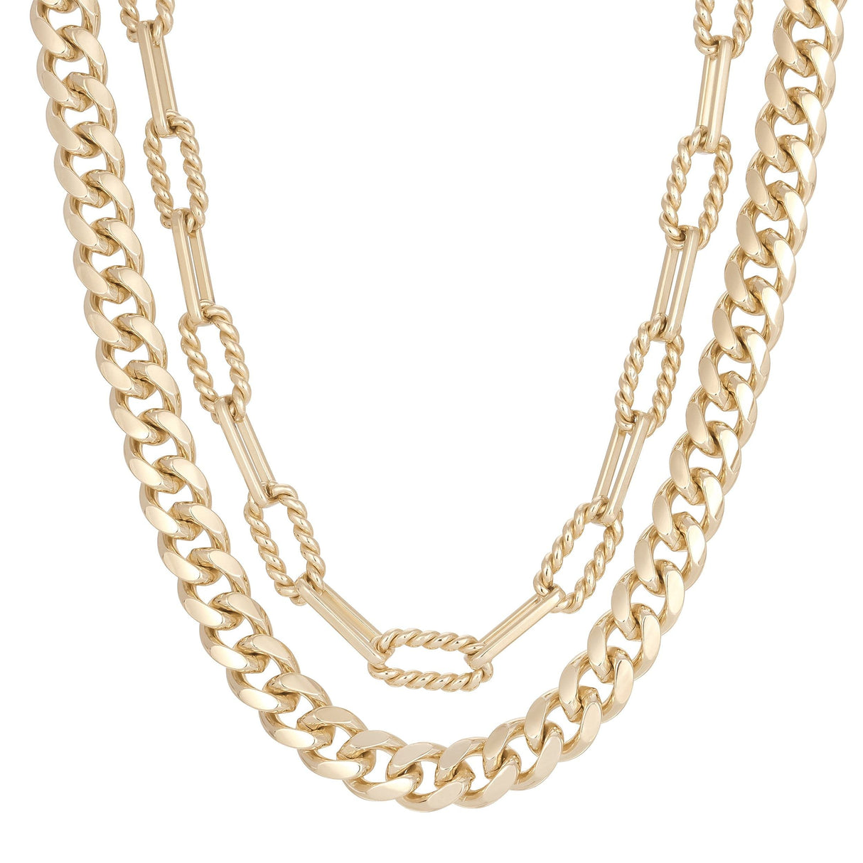 Double Layer Talia Necklace by eklexic jewelry