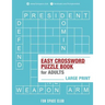 Easy Crossword Puzzle Books for Adults Large Print: Crossword Easy Puzzle Books