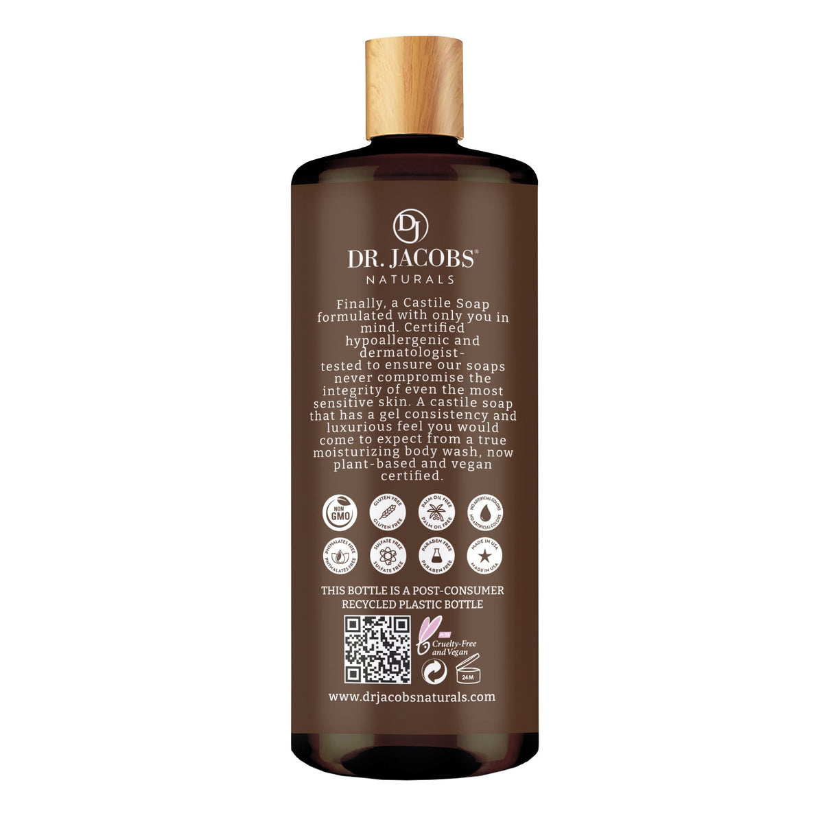 Shea Butter Castile Body Wash by Dr. Jacobs Naturals