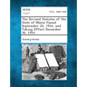 The Revised Statutes of the State of Maine Passed September 20, 1944, and Taking Effect December 30, 1944