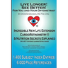 Live Longer! See Better! for You and Your Optometrist