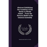 Abstract Exhibiting the Condition of the Banks in Rhode Island ... From the Returns Made to the General Assembly