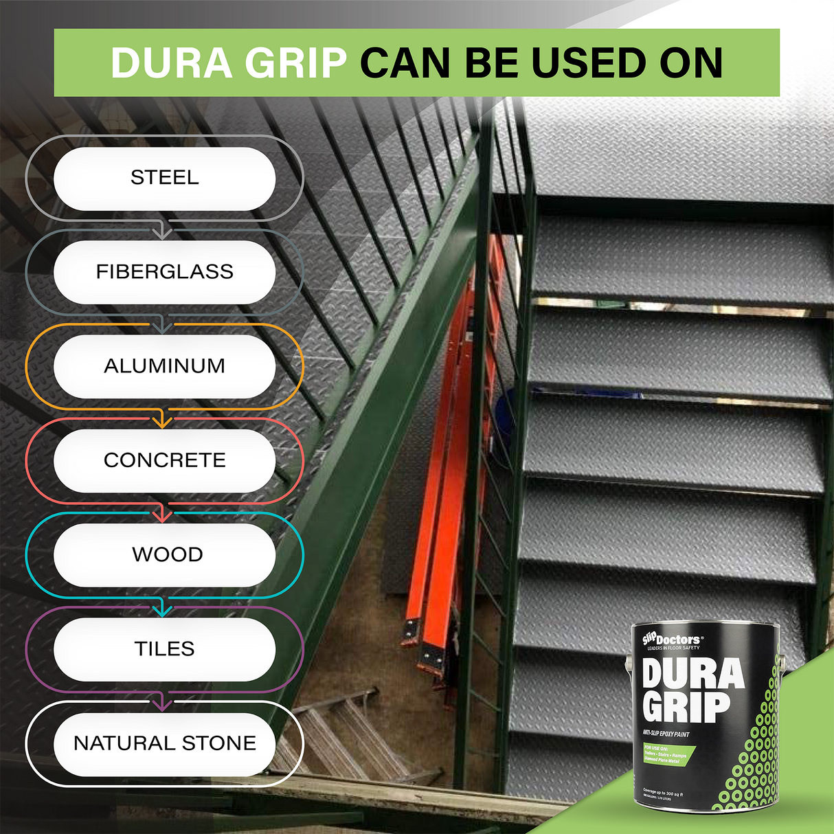 Dura Grip - High Performance Non-Slip Epoxy Paint by SlipDoctors