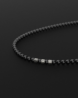 Onyx Necklace 8mm | Royale by Seekers Men's Jewelry