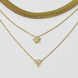 Style Staple Herringbone Chain Necklace by Ellisonyoung.com