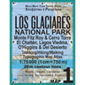 Los Glaciares National Park Map 1 Monte Fitz Roy & Cerro Torre, El Chalten, Lagos Viedma, O'Higgins & Del Desierto Trekking/Hiking/Walking Topographic