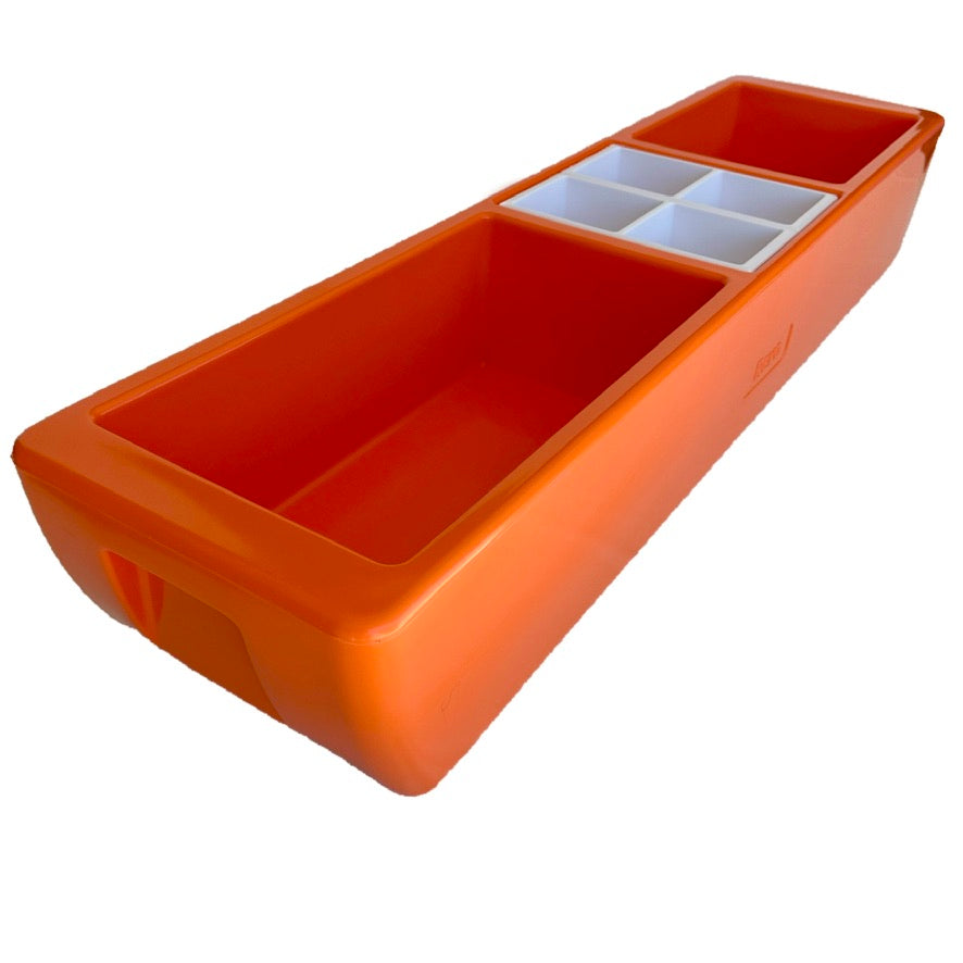 REVO Party Barge Cooler| Orange Burst | Insulated Beverage Tub by REVO COOLERS, LLC