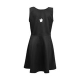 B&W, Bulky star Skater Dress by Stardust