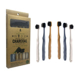 Wide Brush Head Charcoal Toothbrush by Pursonic