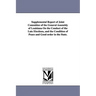 Supplemental Report of Joint Committee of the General Assembly of Louisiana on the Conduct of the Late Elections, and the Condition of Peace and Good