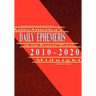 Astroamerica's Daily Ephemeris 2010-2020 Midnight