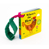 Where's the Hen?: A Stroller Book: (An Interactive, Sensory Lift-The-Flap Book with Felt Flaps and a Mirror for Babies & Toddlers. Friendly Farm Anima