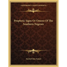 Prophetic Signs Or Omens Of The Southern Negroes