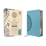 NIV Application Bible, Large Print, Leathersoft, Teal, Red Letter, Thumb Indexed, Comfort Print: Bringing the Ancient Message of the Bible Into Your W