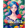 Anime Coloring Book: 90s girls: 40+ nostalgic images inspired by 90s vibes for adults, artistic enjoyment, nostalgic escape, and stress relief.