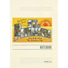 Vintage Lined Notebook Greetings from St. Petersburg, Florida