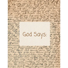 God Says Journal-(Large)