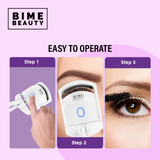 Electric Hot Heated Eyelash Curler by BimeBeauty