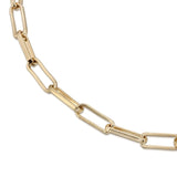 Elongated Link Chain by eklexic jewelry