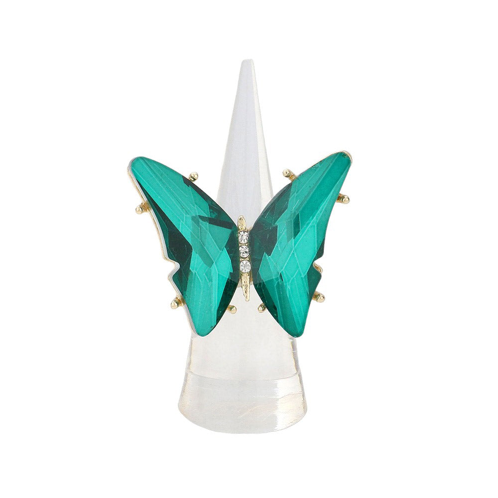 Butterfly Stretch Ring by Madeline Love