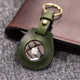 Leather Apple Air Tag Holder by Lifetime Leather Co