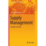 Supply Management: Strategic Sourcing