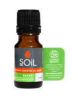 Energy - Organic Essential Oil Blend by SOiL Organic Aromatherapy and Skincare