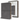 KJV Holy Bible, Large Print Medium Format, Gray Faux Leather with Ribbon Marker, Red Letter, Thumb Index