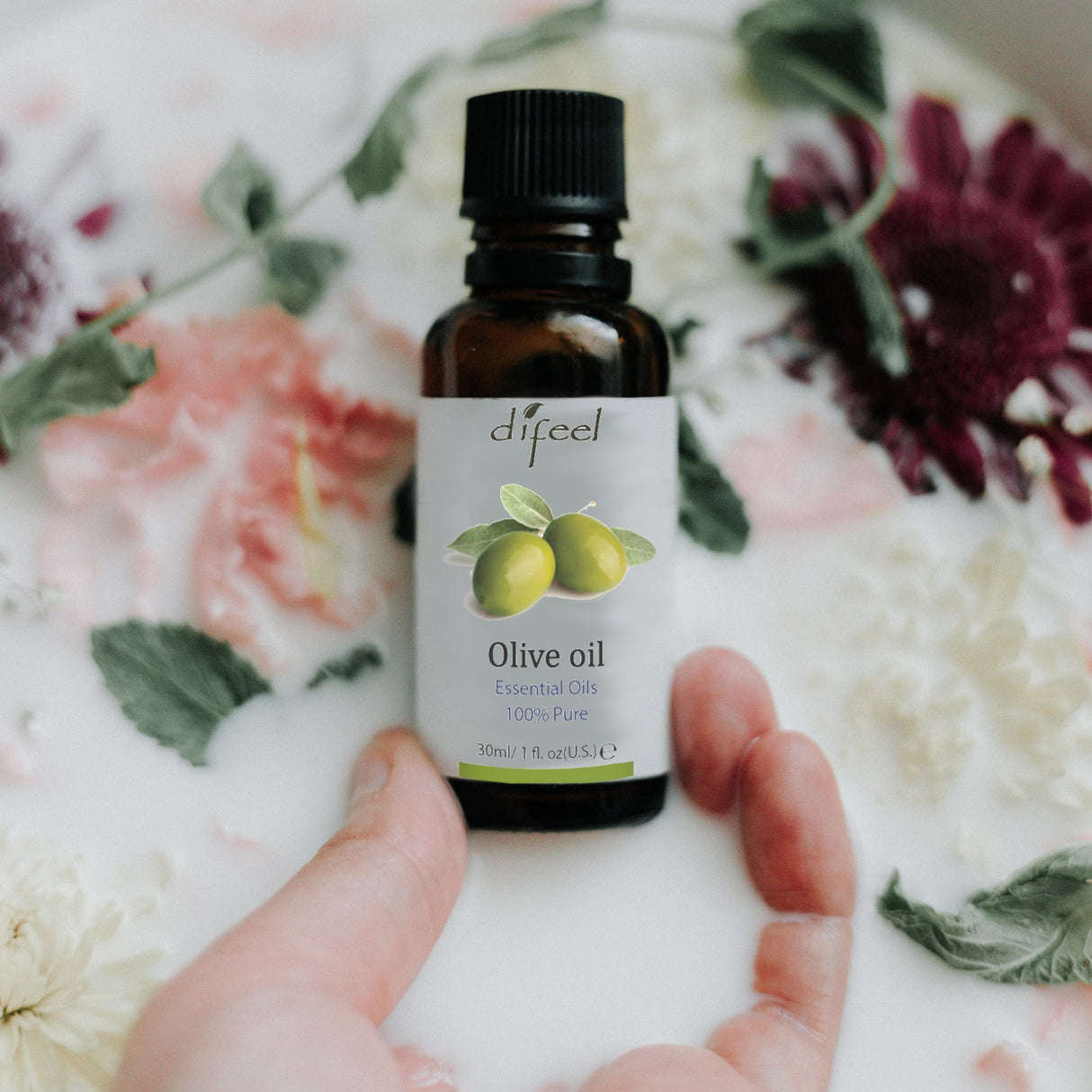 Difeel 100% Pure Essential Oil - Olive Oil 1 oz. by difeel - find your natural beauty