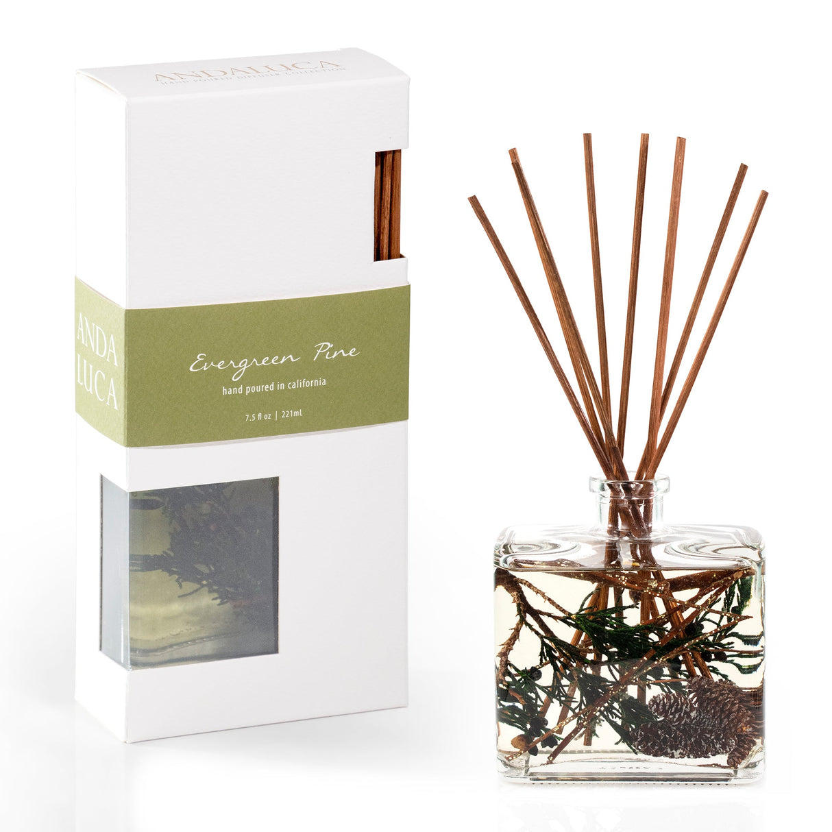 Evergreen Pine Reed Diffuser by Andaluca Home