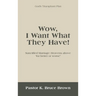 Wow, I Want What They Have!: Sanctified Marriage: Heavens Above "For Better or Worse"