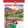Creative Haven Road Trip USA Color by Number